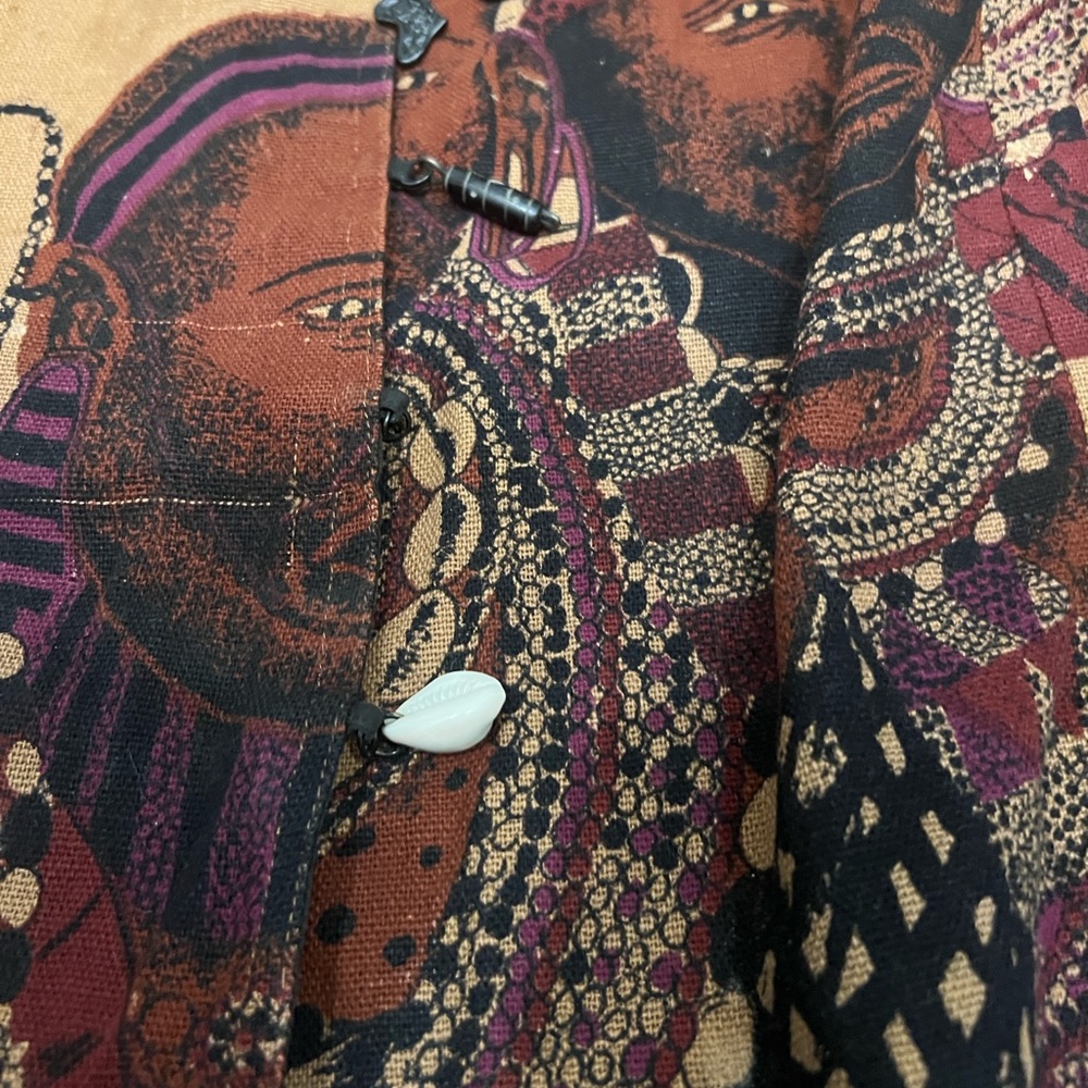 Vintage African Long Skirt Women's Size Attached On Photos - Picture 4 of 11